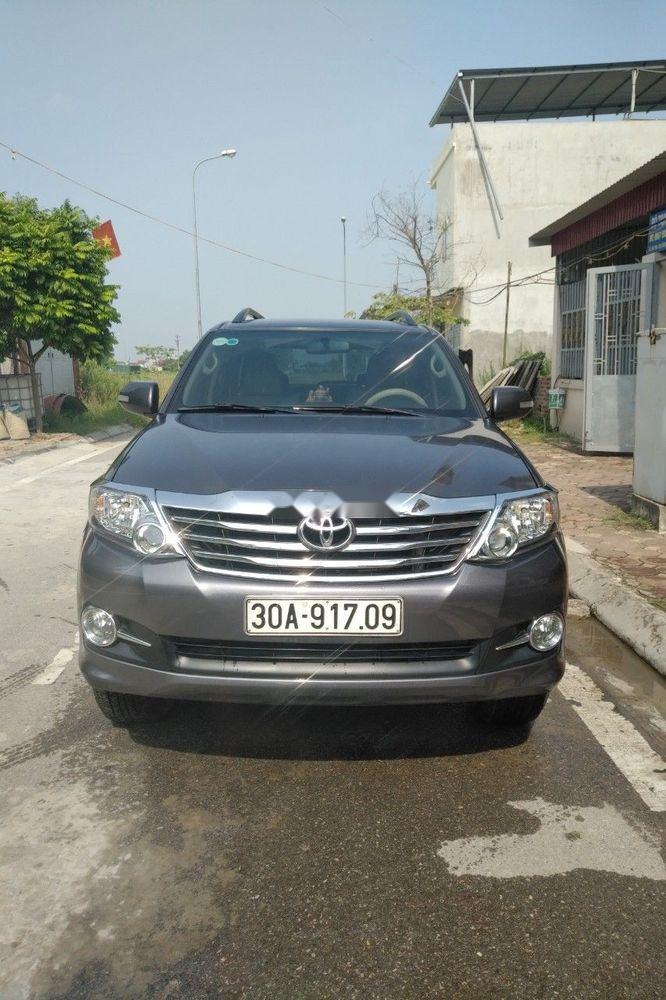 Toyota Fortuner 2015 - Bán Toyota Fortuner đời 2015, màu xám