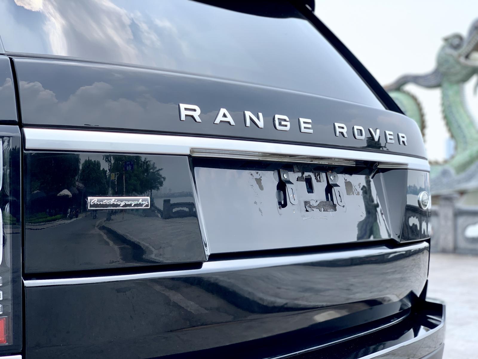 LandRover Autobiography LWB 2014 - Range Rover Autobiography LWB model 2015, màu đen, xe nhập, phiên bản 4 chỗ siêu lướt