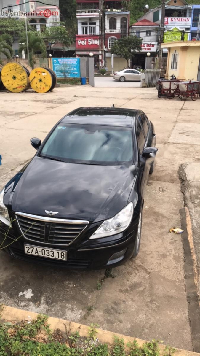 Hyundai Genesis 2009 - Bán Hyundai Genesis năm 2009, màu đen, xe nhập  