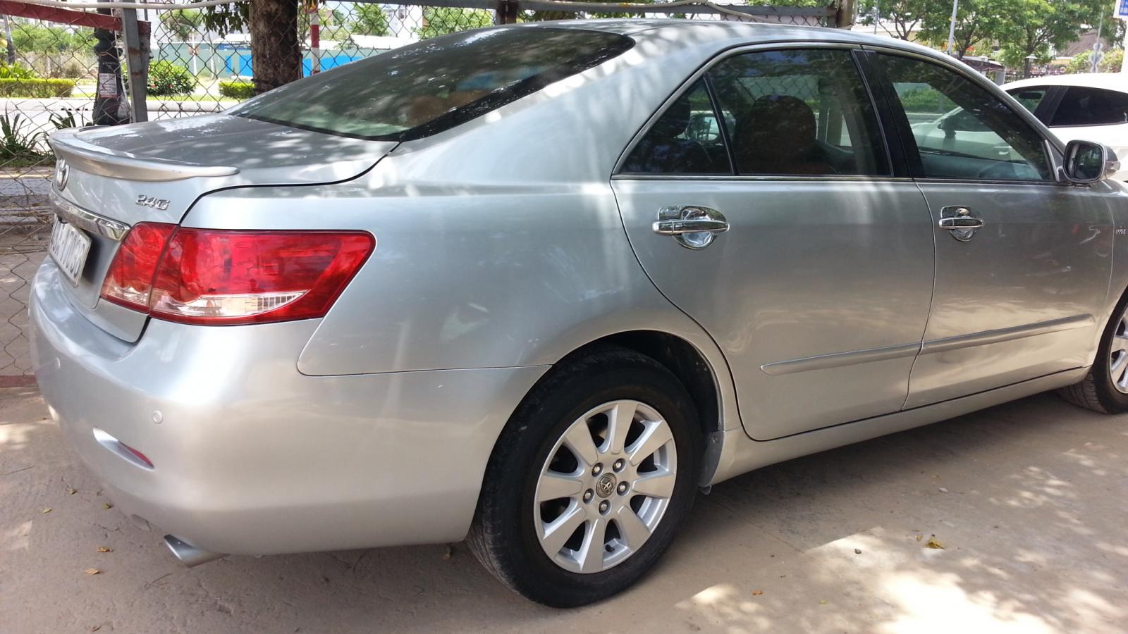 Toyota Camry 2.4AT 2008 - Bán Toyota Camry G sản xuất 2008, màu bạc, số tự động, giá 400tr