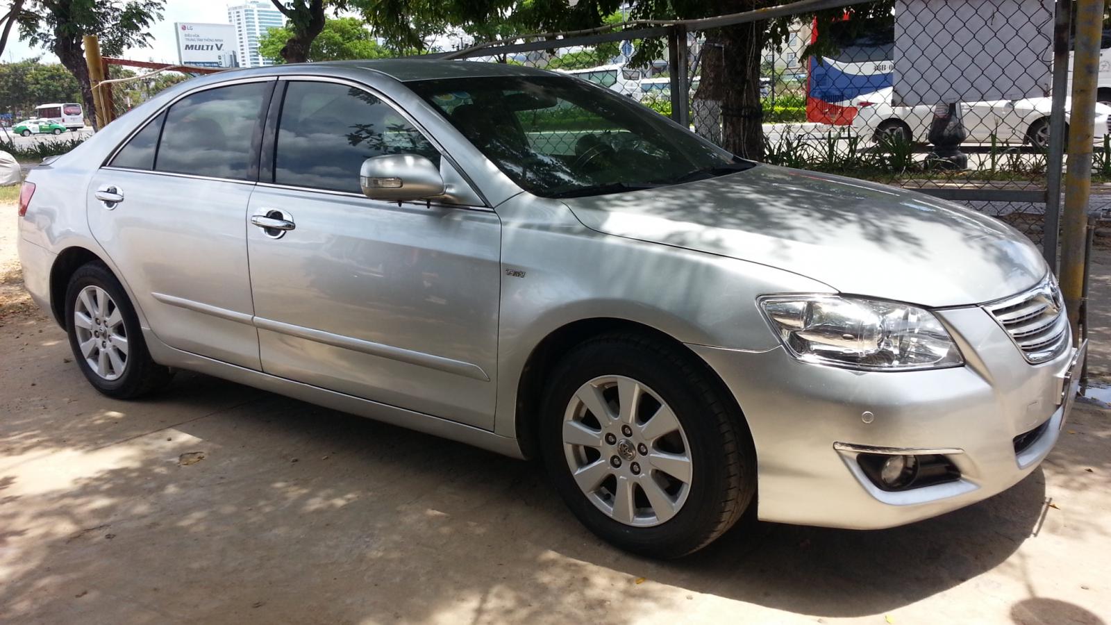 Toyota Camry 2.4AT 2008 - Bán Toyota Camry G sản xuất 2008, màu bạc, số tự động, giá 400tr