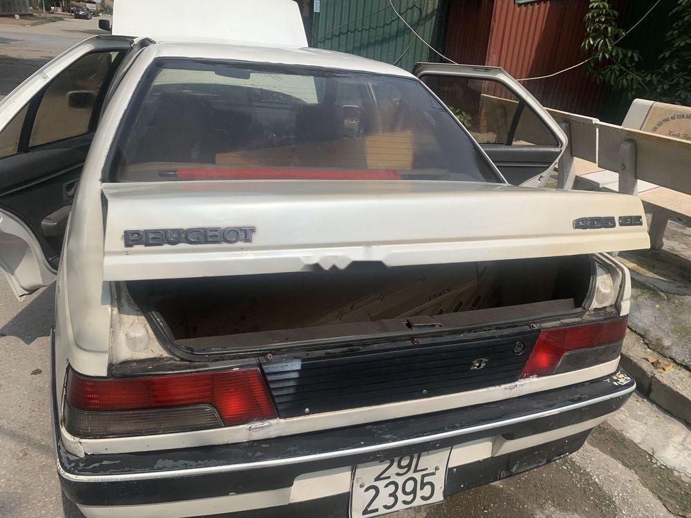 Peugeot 405   1990 - Cần bán Peugeot 405 năm 1990, màu trắng, nhập khẩu