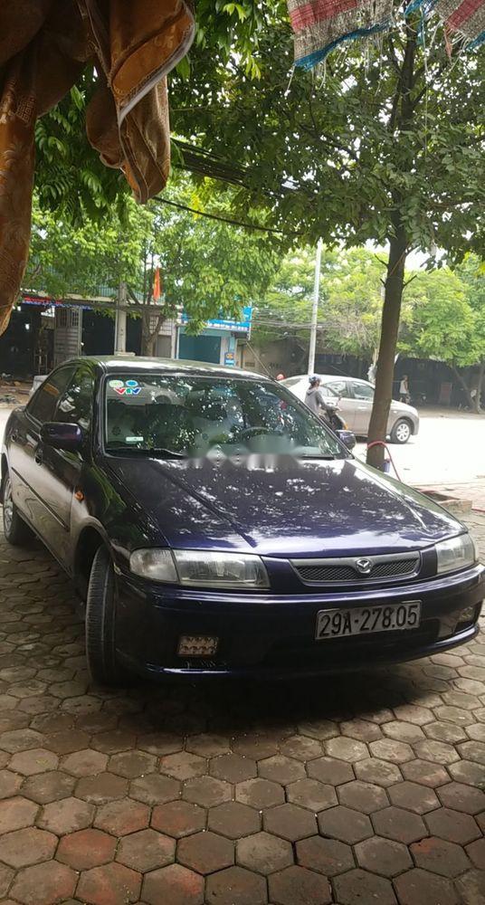 Mazda 323   1997 - Bán Mazda 323 đời 1997, màu xanh tím