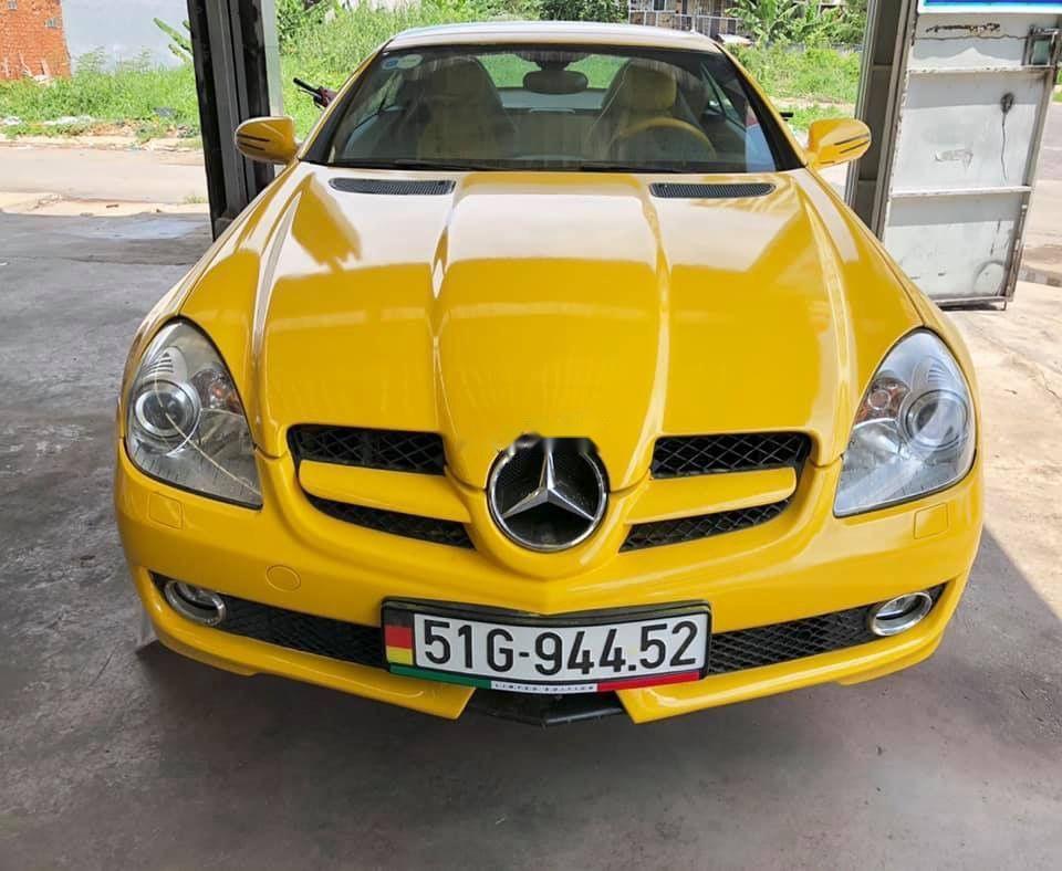 Mercedes-Benz SLK class  SLK350   2008 - Bán Mercedes SLK350 2008, màu vàng, nhập khẩu