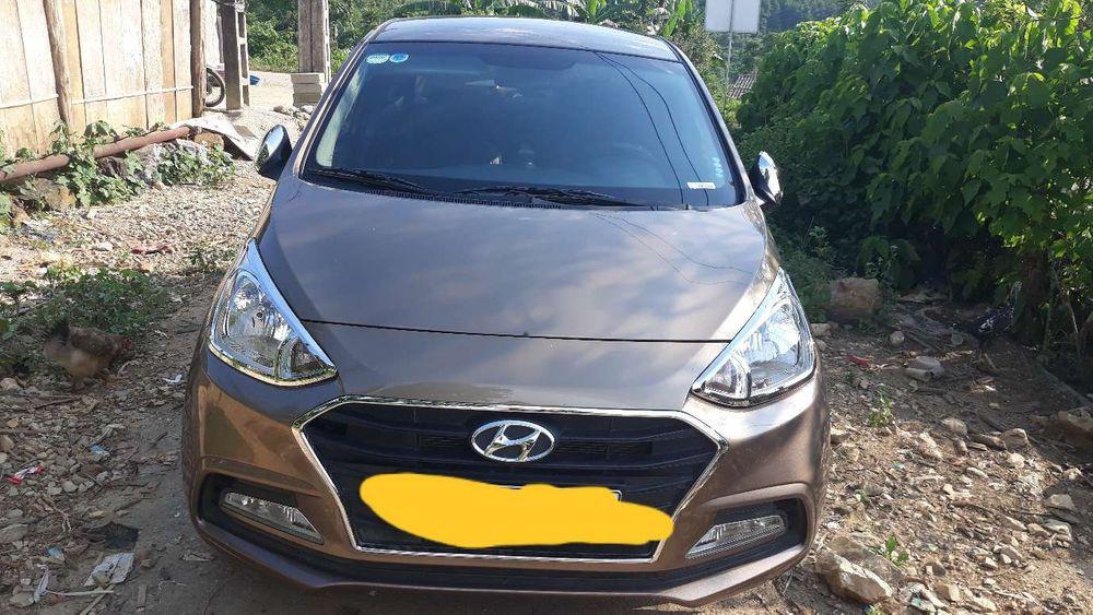 Hyundai Grand i10 2018 - Bán Hyundai Grand i10 năm 2018, màu vàng cát, giá chỉ 397 triệu