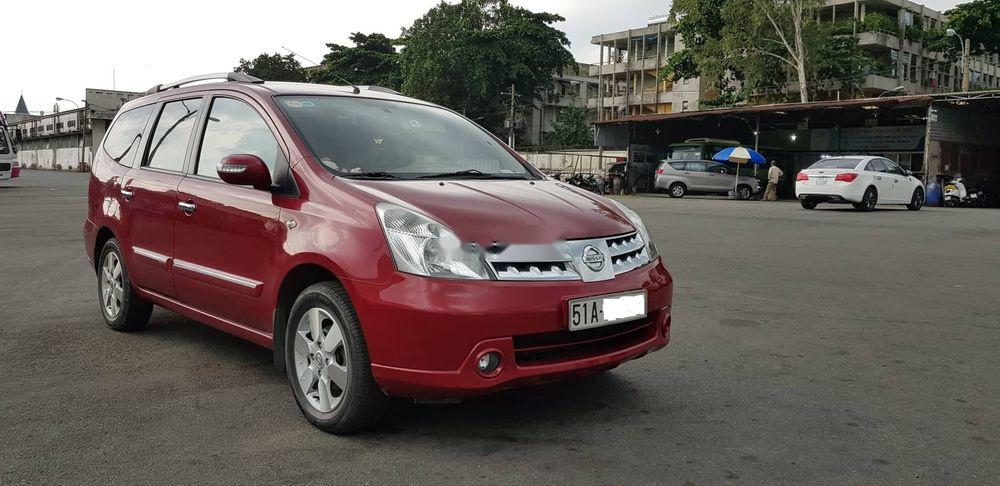 Nissan Livina 2010 - Bán Nissan Livina năm sản xuất 2010, màu đỏ số tự động