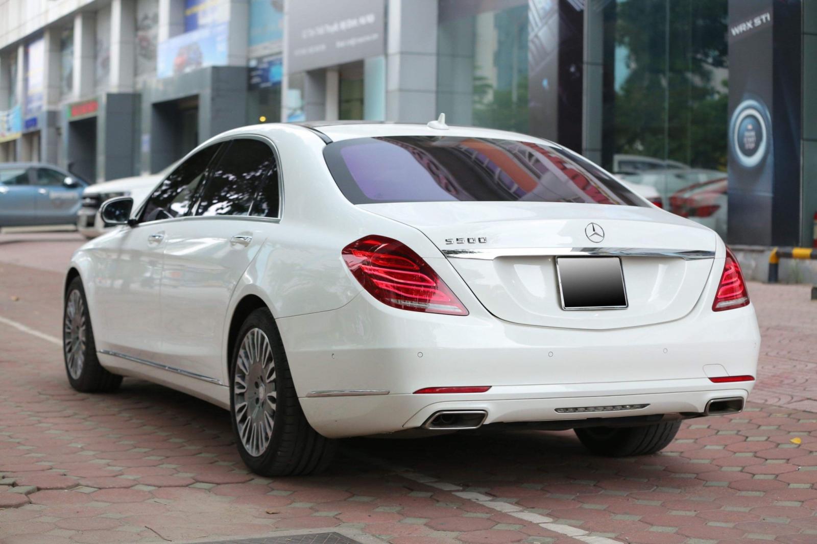 Mercedes-Benz S class S400 2017 - Bán ô tô Mercedes S400 sản xuất năm 2017, màu trắng nội thất kem, chạy hơn 2 vạn