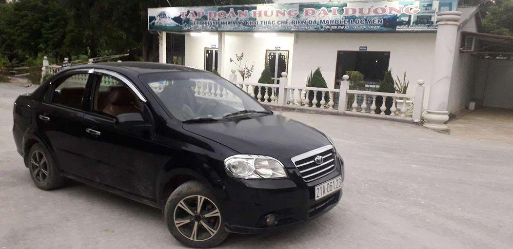 Daewoo Gentra MT 2010 - Bán xe Daewoo Gentra MT sản xuất năm 2010, màu đen, nhập khẩu xe gia đình