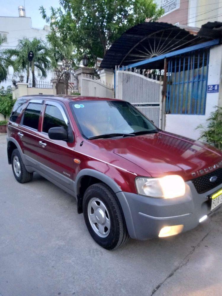 Ford Escape  XLT  2004 - Bán Ford Escape XLT đời 2004, màu đỏ số sàn