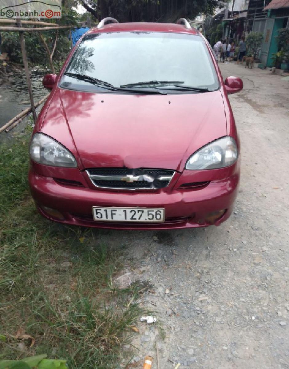 Chevrolet Vivant CDX MT 2008 - Bán ô tô Chevrolet Vivant CDX MT năm sản xuất 2008, màu đỏ