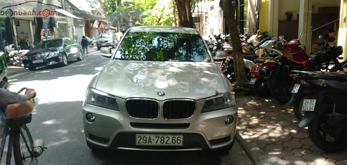 BMW X3 2012 - Bán BMW X3 2012, màu bạc, xe nhập giá cạnh tranh