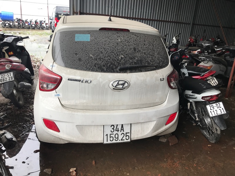 Hyundai Grand i10 2016 - Bán đấu giá xe ô tô Hyundai Grand I10 đời 2016