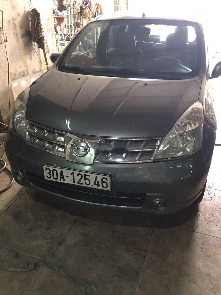 Nissan Grand livina 2011 - Cần bán xe Nissan Grand livina 2011, màu xám  