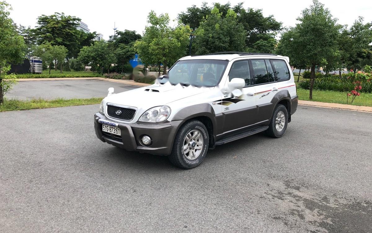 Hyundai Terracan AT 2003 - Bán xe Hyundai Terracan AT 2003, màu trắng, nhập khẩu nguyên chiếc, giá cạnh tranh