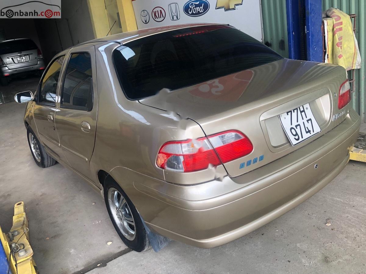 Fiat Albea ELX 2006 - Cần bán xe Fiat Albea ELX sản xuất năm 2006, màu vàng, 98tr