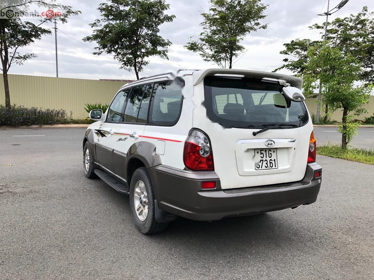 Hyundai Terracan AT 2003 - Bán xe Hyundai Terracan AT 2003, màu trắng, nhập khẩu nguyên chiếc, giá cạnh tranh