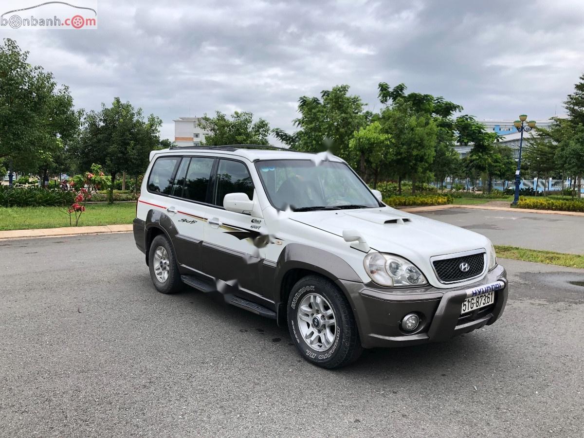 Hyundai Terracan AT 2003 - Bán xe Hyundai Terracan AT 2003, màu trắng, nhập khẩu nguyên chiếc, giá cạnh tranh