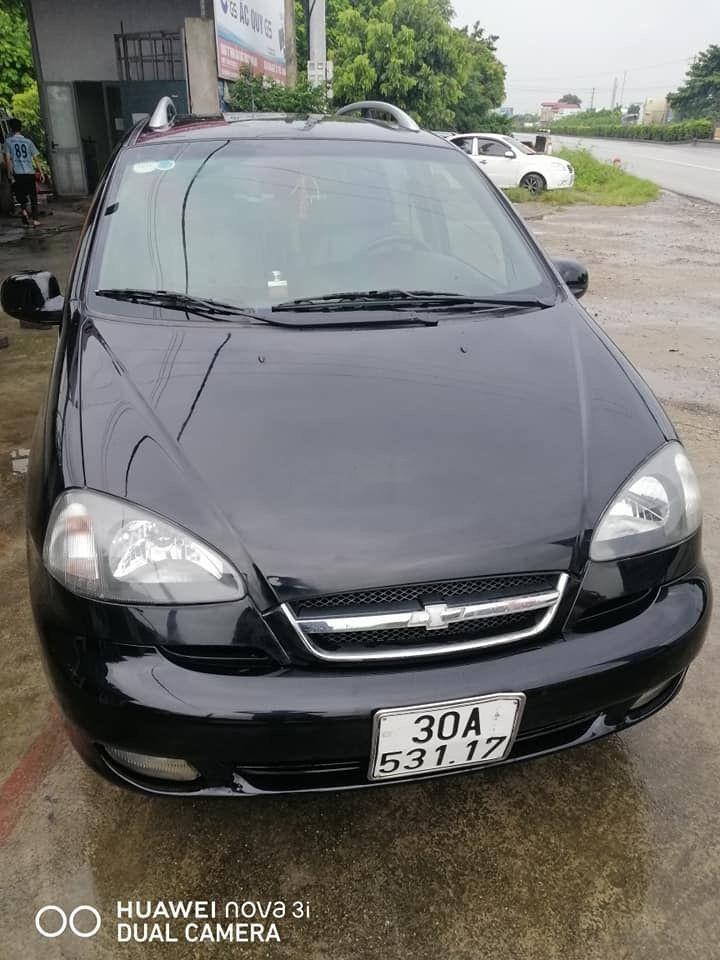 Chevrolet Vivant   2008 - Bán Chevrolet Vivant năm sản xuất 2008, màu đen, xe gia đình