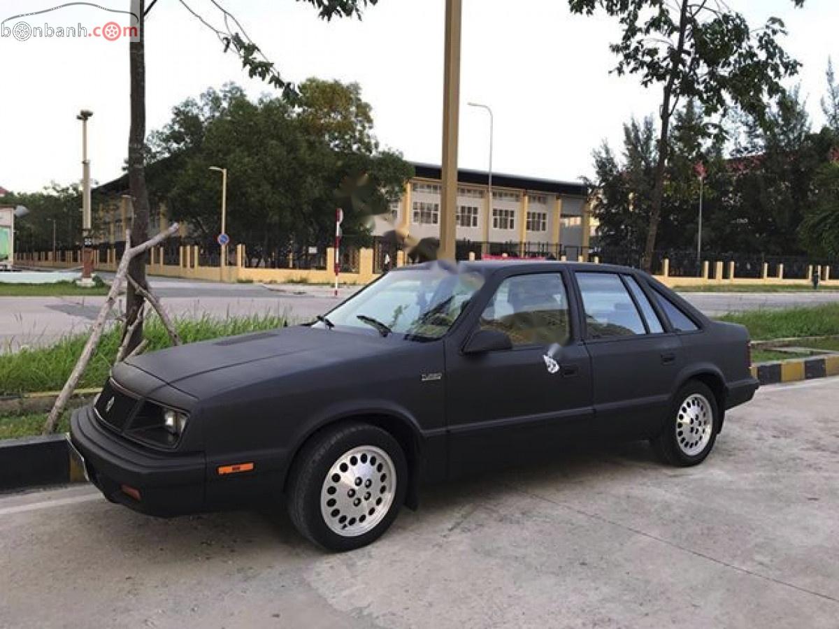 Chrysler LeBaron   1986 - Bán Chrysler LeBaron đời 1986, màu đen, nhập khẩu  