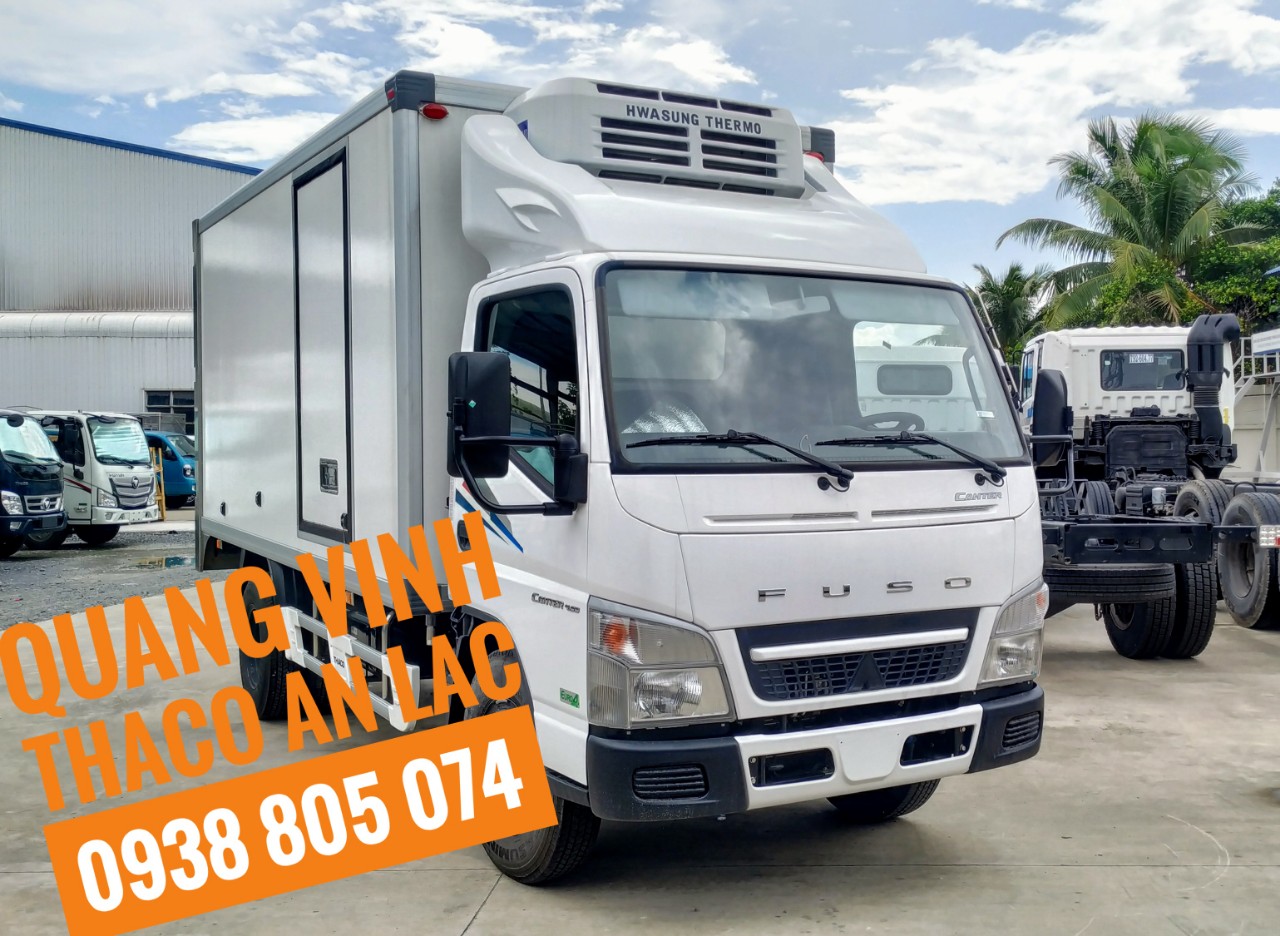 Genesis 2019 - Xe tải Mitsubishi Fuso Canter 4.99 - Thùng đông lạnh - 2019 - hỗ trợ bà mua trả góp