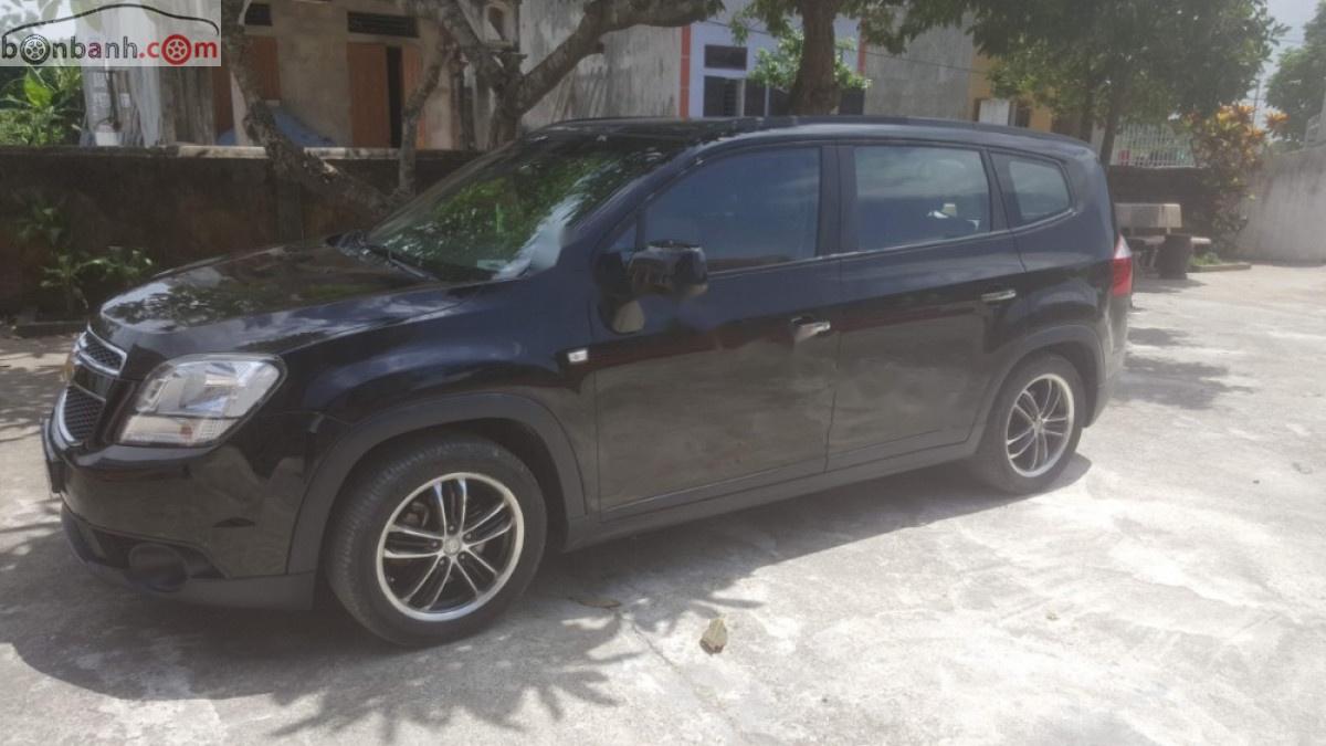 Chevrolet Orlando   2012 - Bán Chevrolet Orlando 2012, màu đen, 380 triệu