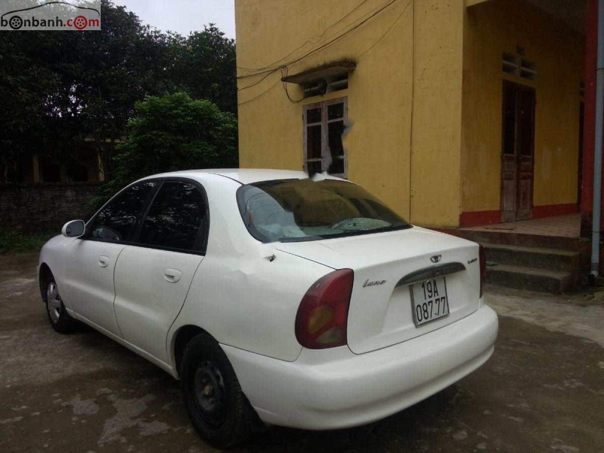 Daewoo Lanos   2005 - Bán Daewoo Lanos năm 2005, màu trắng còn mới