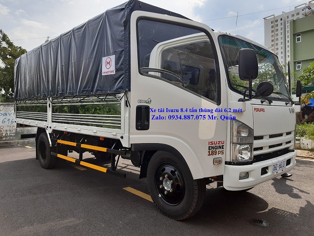 Isuzu 8T4 2019 - Bán xe tải Isuzu 8,4 tấn 2019 thùng dài 6.2 mét, rộng 2.2m