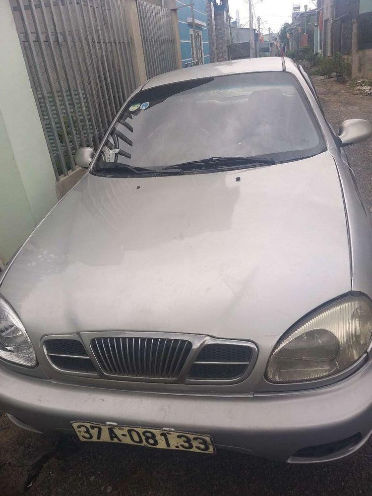 Daewoo Lanos   2002 - Bán Daewoo Lanos đời 2002, màu bạc, nhập khẩu nguyên chiếc