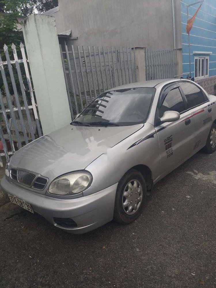 Daewoo Lanos   2002 - Bán Daewoo Lanos đời 2002, màu bạc, nhập khẩu nguyên chiếc