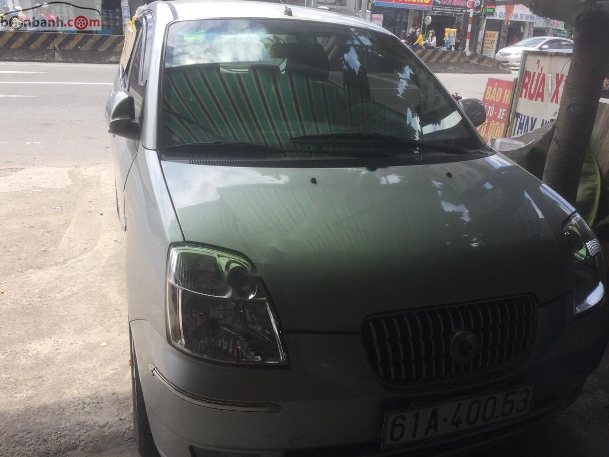 Kia Morning 2004 - Bán Kia Morning đời 2004, màu bạc, xe nhập, 156 triệu