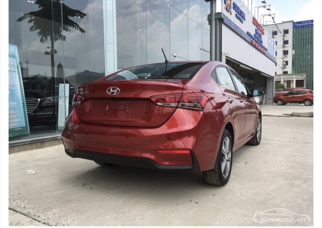 Hyundai Accent 1.4MT 2019 - Hyundai Accent 1.4 MT 2019 có học gió hàng ghế sau , giá tốt giao ngay đủ màu 