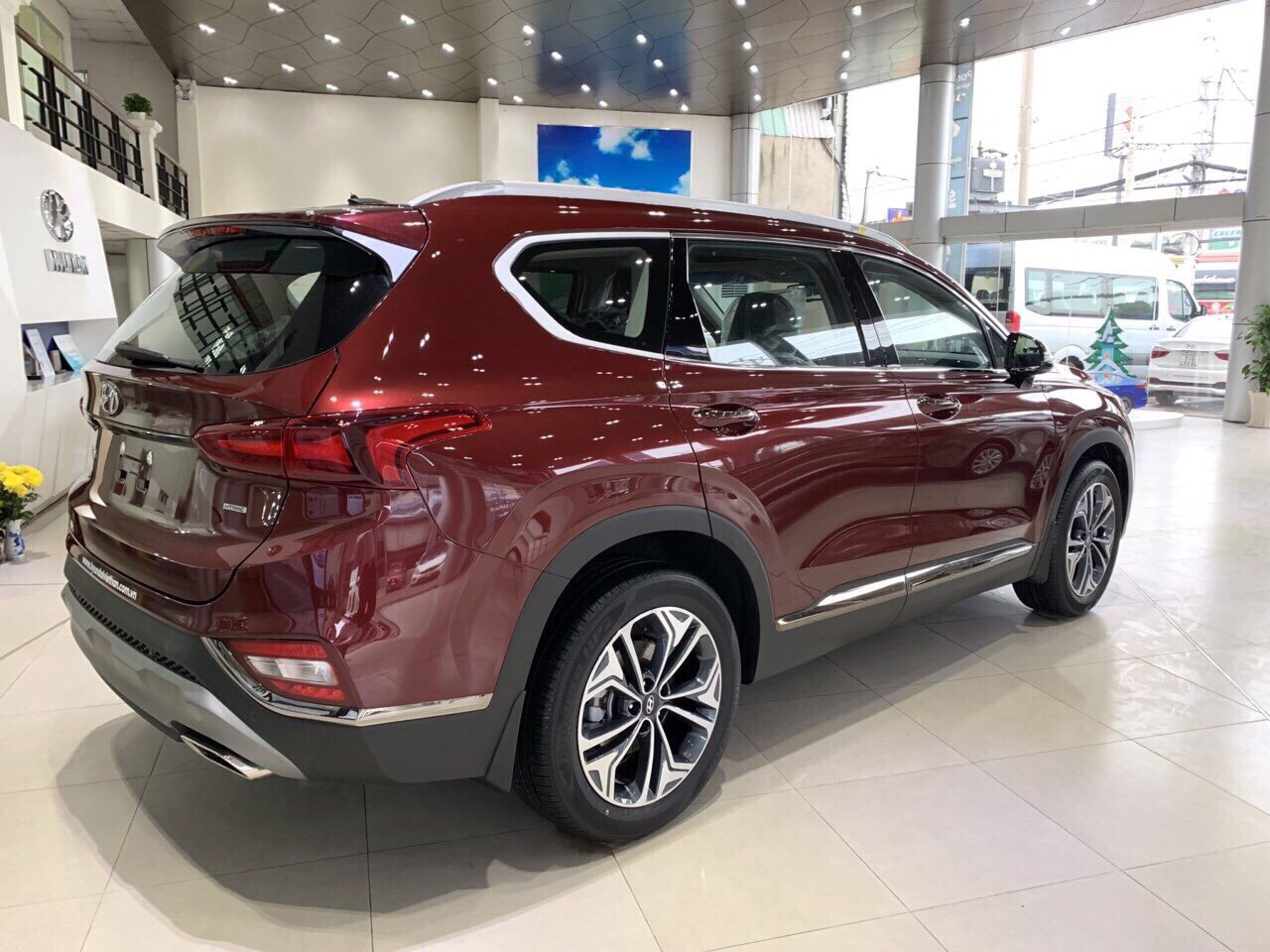 Hyundai Santa Fe Premium 2019 - Santa Fe 2019 xăng cao cấp giá niêm yết