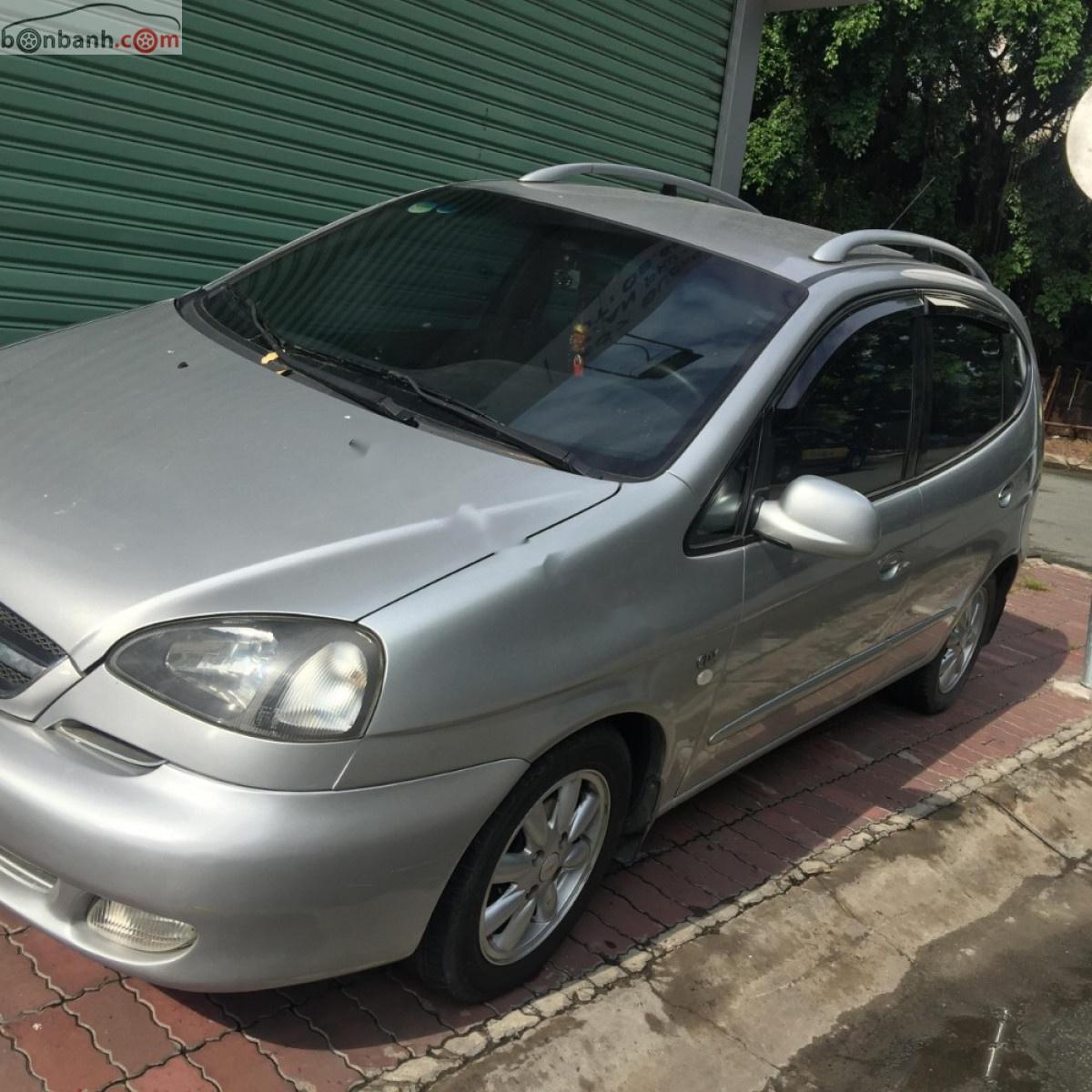 Chevrolet Vivant   2009 - Bán Chevrolet Vivant sản xuất năm 2009, màu bạc, xe gia đình 