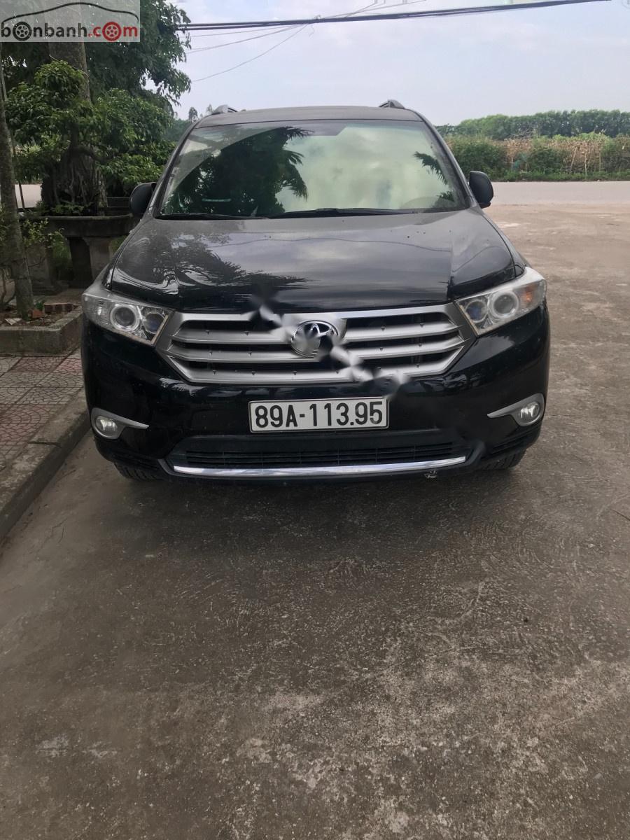 Toyota Highlander   2010 - Cần bán Toyota Highlander đời 2010, màu đen, nhập khẩu  