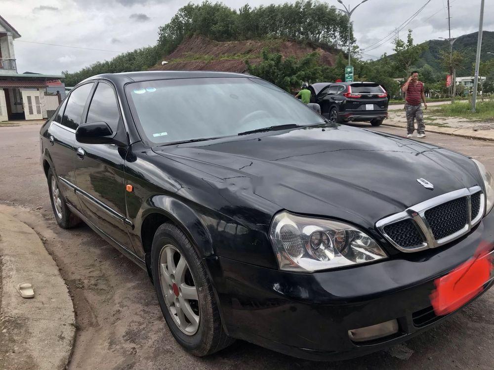 Daewoo Magnus 2002 - Chính chủ bán xe Daewoo Magnus năm sản xuất 2002, màu đen, xe nhập