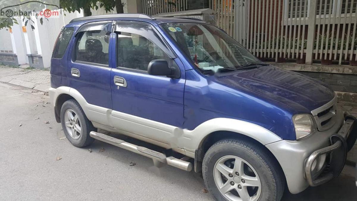 Daihatsu Terios   2005 - Cần bán Daihatsu Terios sản xuất năm 2005, màu xanh lam 