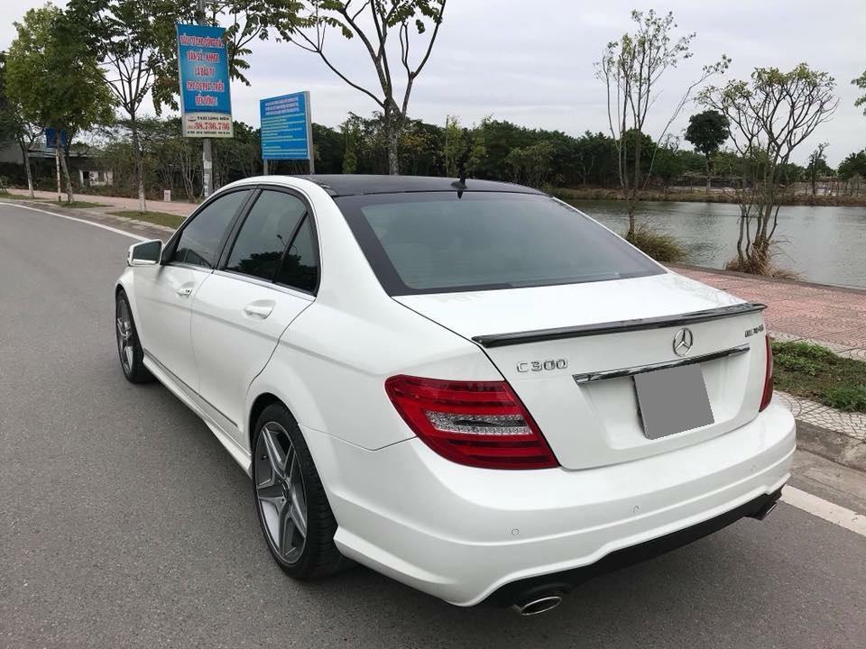 Mercedes-Benz C300 AMG 2013 - Bán xe Mercedes C300 AMG đời 2013, màu trắng, xe nhập, 476tr