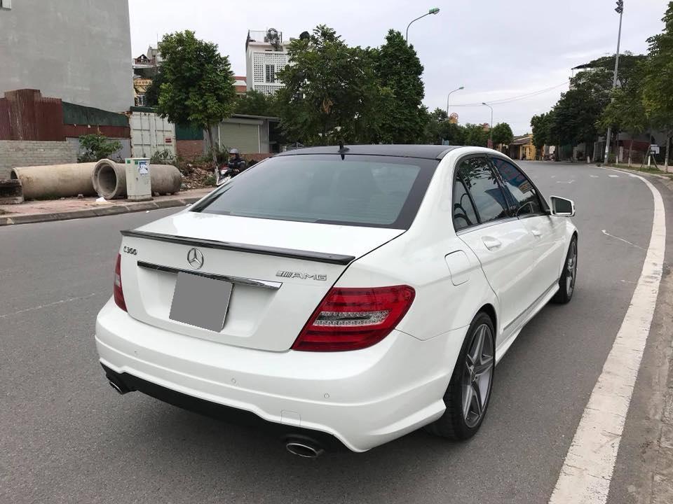 Mercedes-Benz C300 AMG 2013 - Bán xe Mercedes C300 AMG đời 2013, màu trắng, xe nhập, 476tr