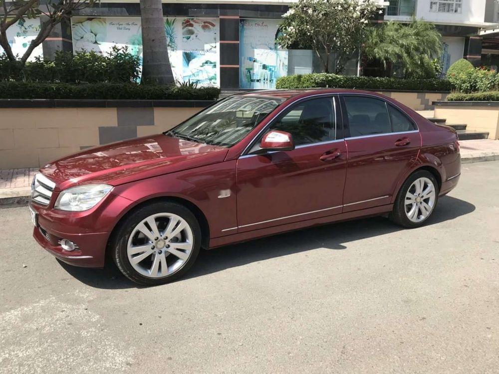 Mercedes-Benz C class   2007 - Cần bán gấp Mercedes C200K đời 2007, màu đỏ