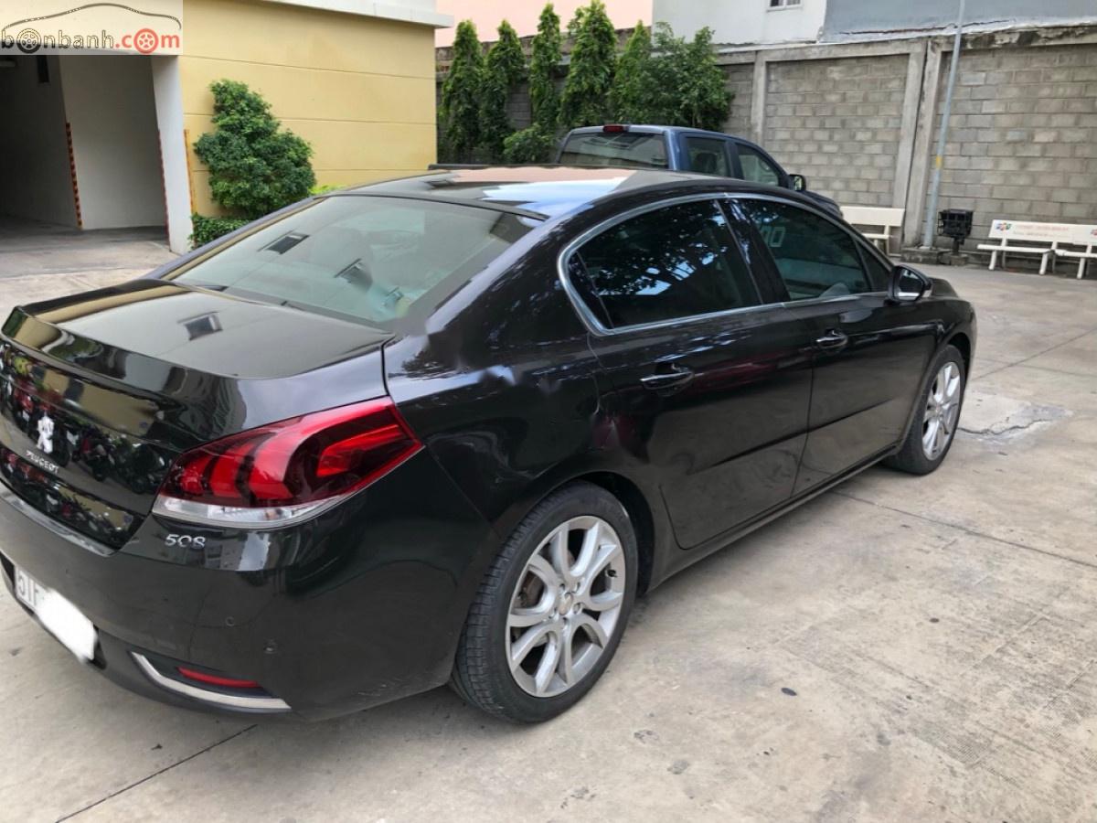 Peugeot 508 1.6 AT 2015 - Bán Peugeot 508 1.6 AT đời 2015, màu đen, xe nhập chính chủ