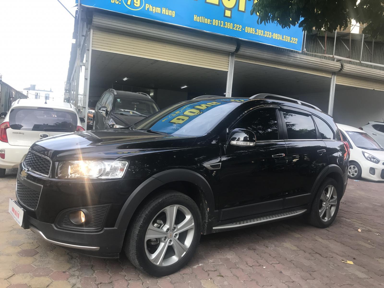 Chevrolet Captiva LTZ 2014 - Bán Chevrolet Captiva LTZ năm 2014, màu đen