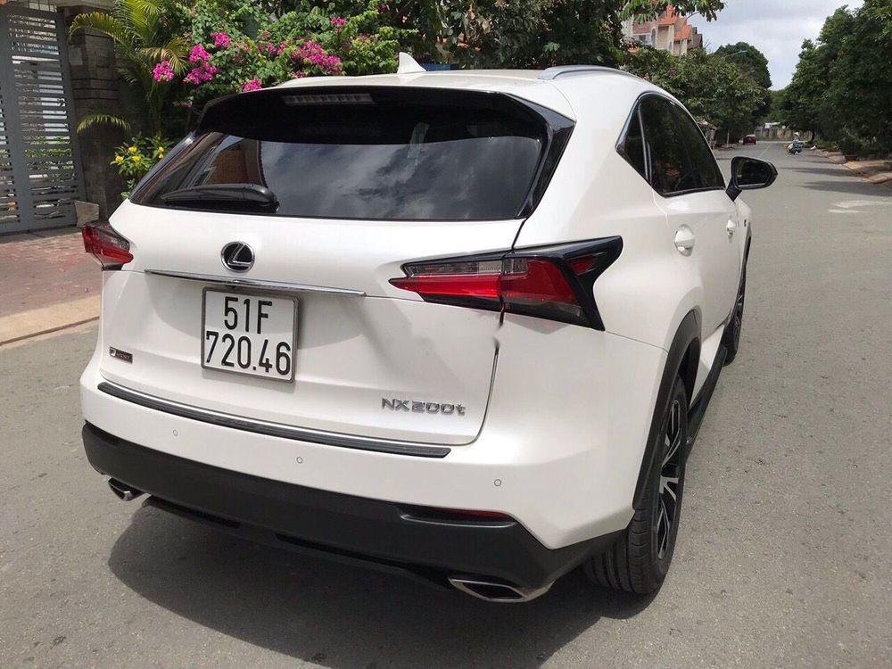 Lexus NX  200T F-Sport 2016 - Gia đình bán Lexus NX 200T F-Sport năm 2016, màu trắng, nhập khẩu