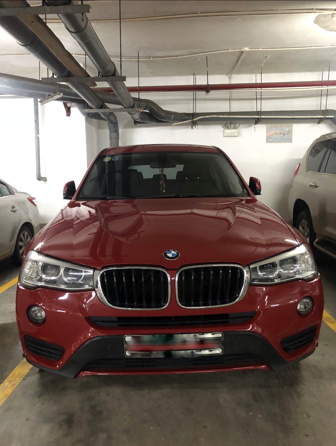 BMW X3 2014 - Bán BMW X3 năm sản xuất 2014, màu đỏ, nhập khẩu nguyên chiếc