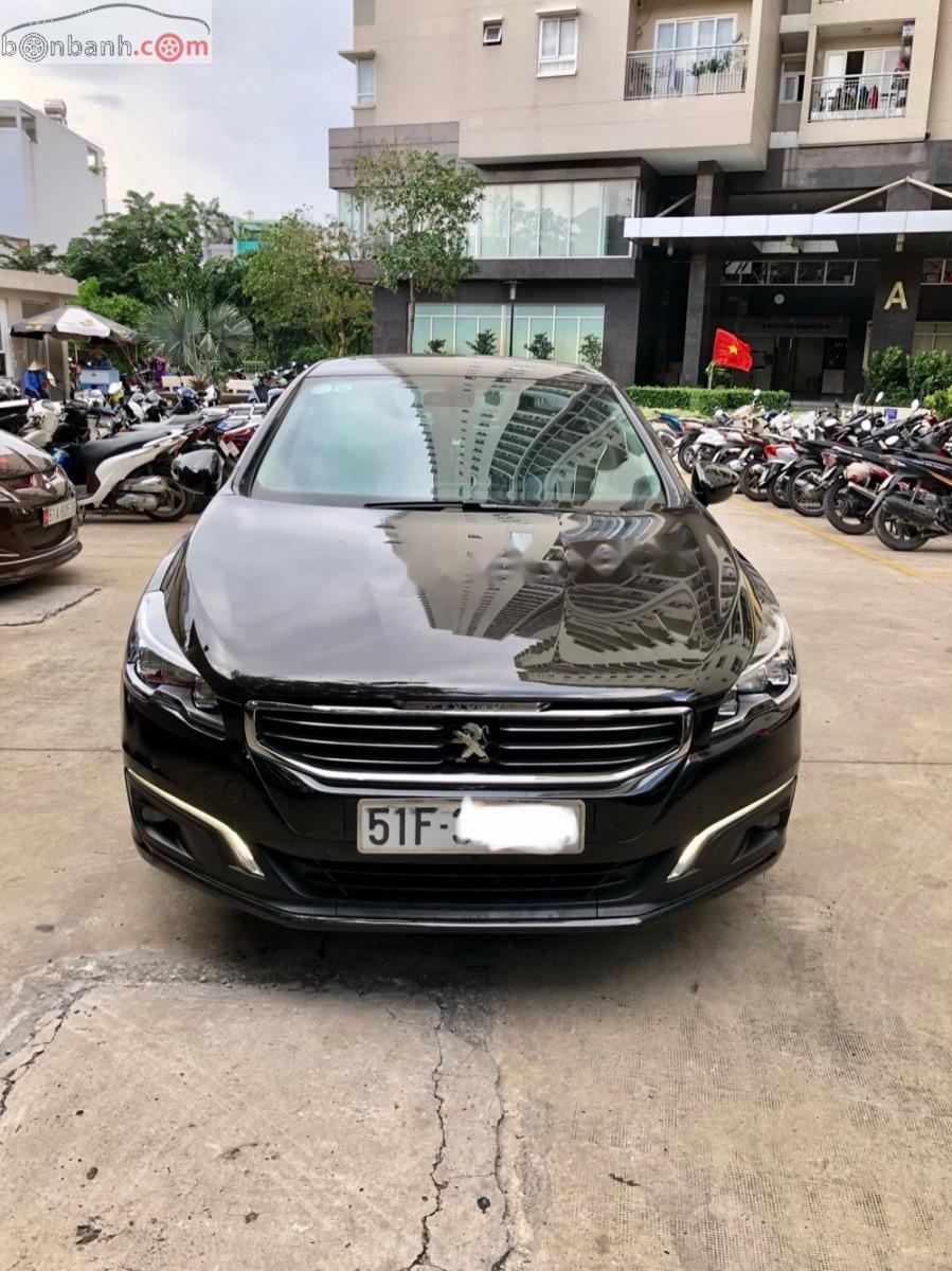 Peugeot 508 1.6 AT 2015 - Bán Peugeot 508 1.6 AT đời 2015, màu đen, xe nhập chính chủ