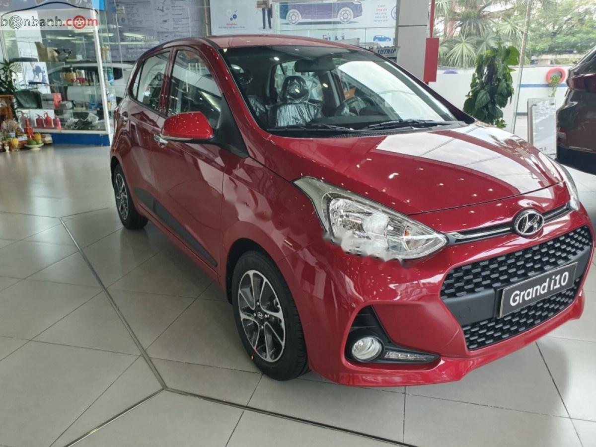 Hyundai Grand i10 1.2 AT 2019 - Bán Hyundai Grand i10 1.2 AT 2019, màu đỏ, giá tốt