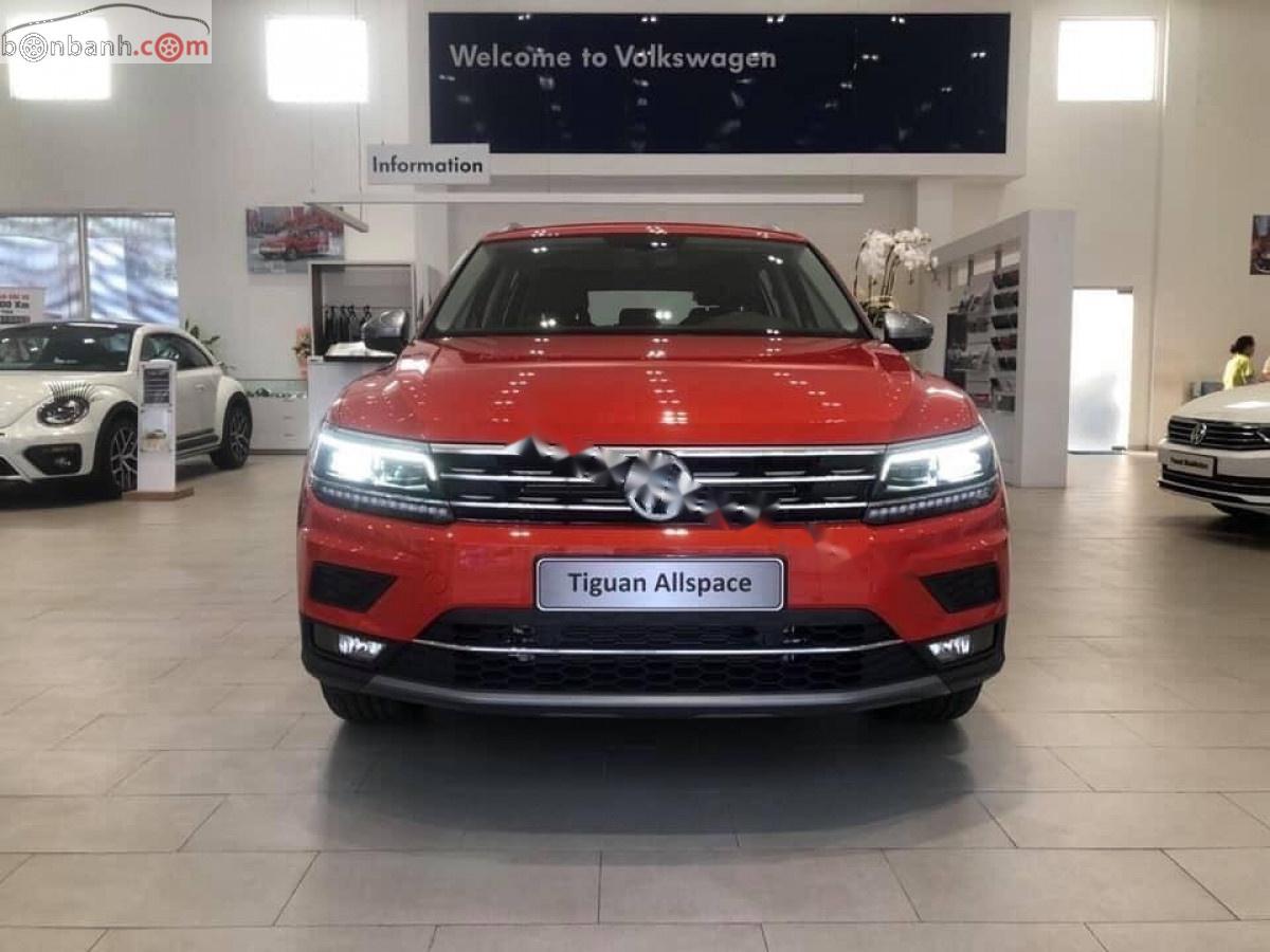 Volkswagen Tiguan Allspace 2018 - Bán Volkswagen Tiguan Allspace sản xuất năm 2018, màu đỏ, nhập khẩu