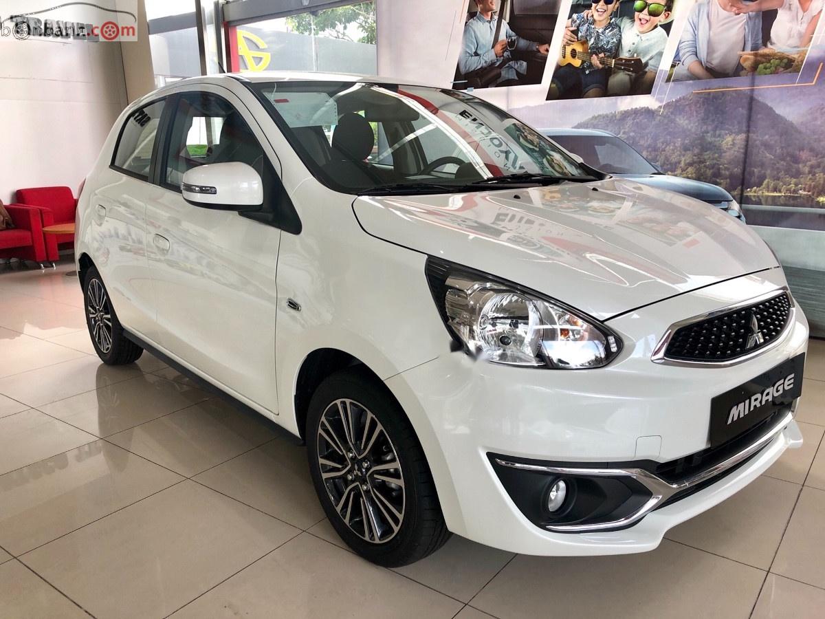 Mitsubishi Mirage 1.2 CVT Eco 2019 - Bán ô tô Mitsubishi Mirage 1.2 CVT Eco đời 2019, màu trắng, nhập khẩu