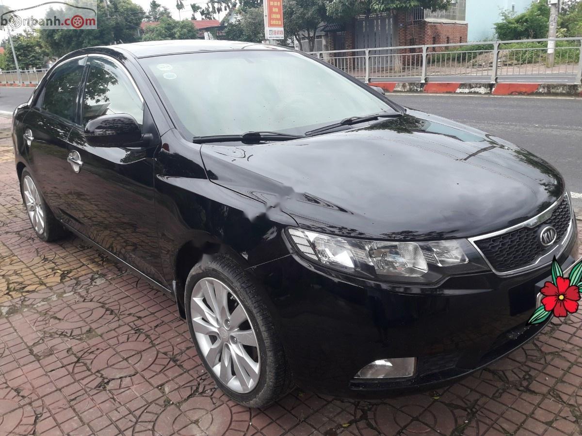 Kia Forte SX 1.6 MT 2011 - Bán Kia Forte SX 1.6 MT sản xuất năm 2011, màu đen