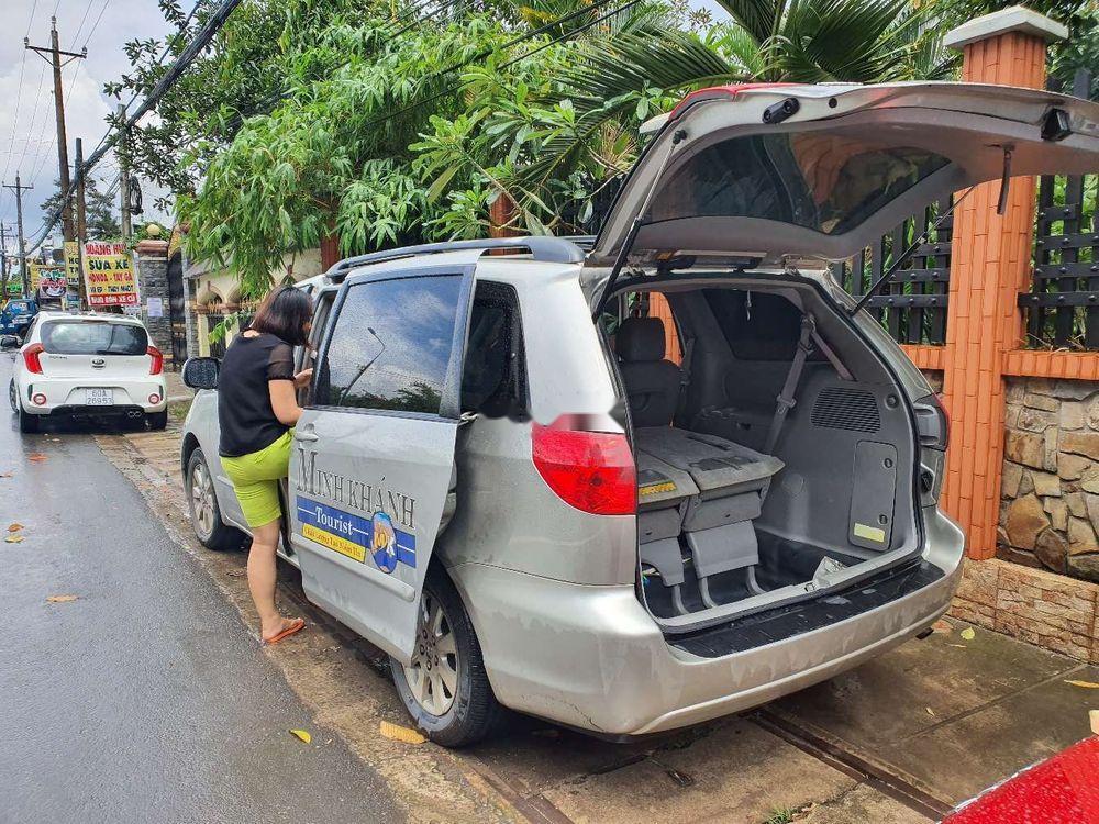 Toyota Sienna   2007 - Bán Toyota Sienna đời 2007, màu bạc, nhập khẩu  