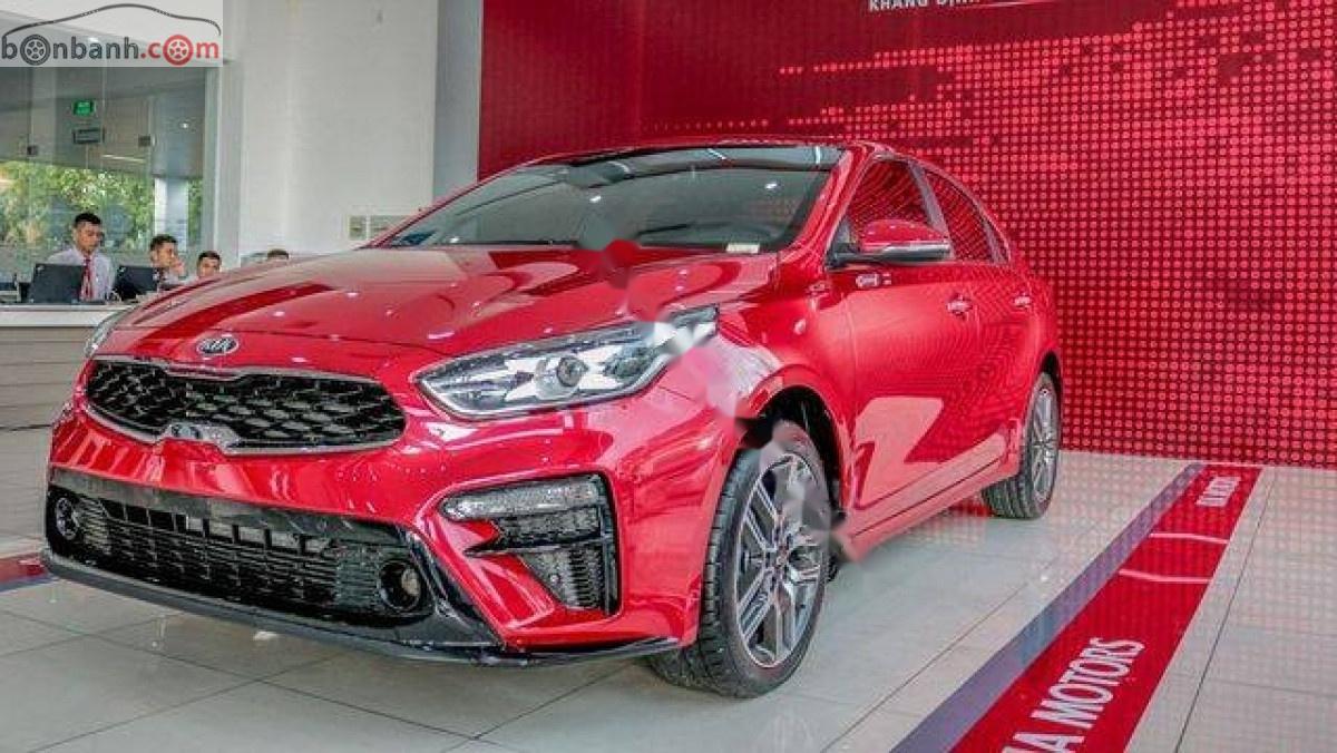 Kia Cerato 1.6 AT Delu 2019 - Bán Kia Cerato 1.6 AT Delu sản xuất 2019, màu đỏ, 694 triệu